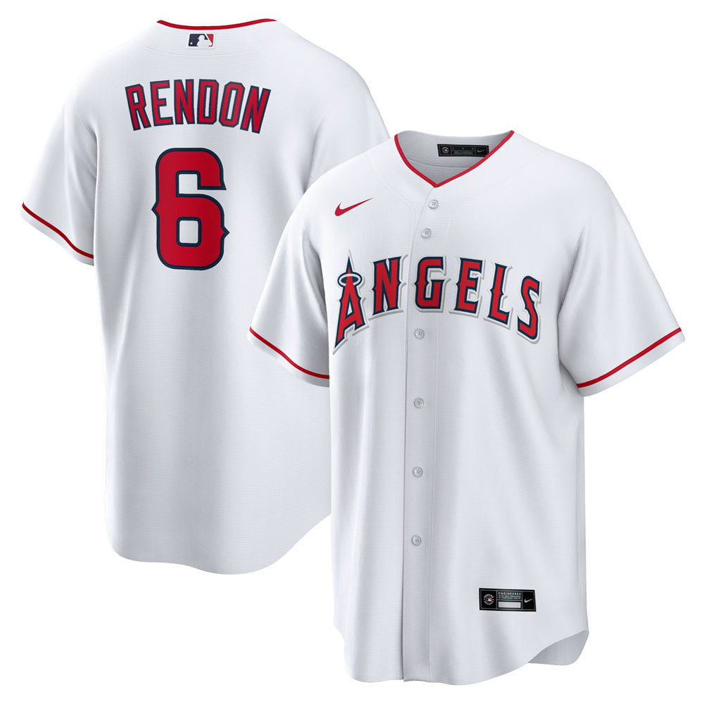 Men's Los Angeles Angels Anthony Rendon Home Player Name Jersey - White